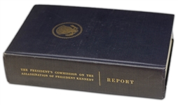 First Edition, 27 Volume Set of the Warren Commission's Report on the Assassination of John F. Kennedy -- With Scarce ''Report'' Volume