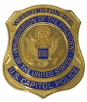 U.S. Capitol Badge for Ronald Reagan's 1981 Inauguration