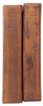 Theodore Roosevelt Signed Limited First Edition of ''African Game Trails'' -- Both Volumes Present in Original Leather Bindings