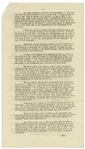Harry Truman Signed Farewell Address From 1953 -- ''...The President...has to decide. He can't pass the buck to anybody...'' & ''...And always in the background there has been the atomic bomb...''