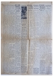 ''Dewey Defeats Truman'' Newspaper -- The Most Famous Newspaper Mistake of All Time