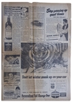''Dewey Defeats Truman'' Newspaper -- The Most Famous Newspaper Mistake of All Time