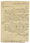 George Washington Autograph Letter Signed, With Bold Writing & Signature -- Washington Writes to His Nephew Bushrod Washington Regarding a ''Singular'' Oddity in His Land Holdings