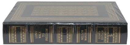 Nelson Mandela Signed Luxury First Edition of His Celebrated Autobiography ''Long Walk to Freedom'' -- Fine Condition