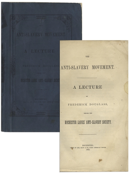 Rare Frederick Douglass Lecture