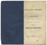 Rare Frederick Douglass Lecture