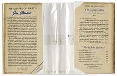 John Steinbeck's ''The Grapes of Wrath'' First Printing -- In First Printing Dust Jacket