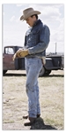 Heath Ledger's Worn Outfit From ''Brokeback Mountain'' -- Iconic Wardrobe of Levi's Jeans & Ranch-Hand Gloves