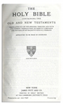 Carole Lombard Personally Owned & Monogrammed Bible