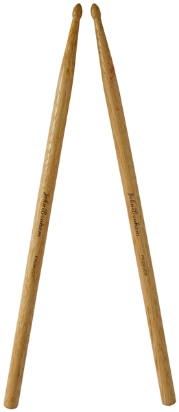 John Bonhams Custom-Made Drum Sticks Used by Bonham in the mid-1970s with Led Zeppelin