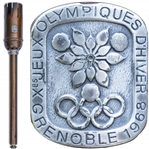 Olympic Torch Used in the 1968 Grenoble Winter Games -- The Scarcest of All Olympic Torches, With Only 33 Produced