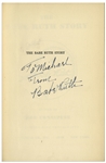 Babe Ruth Signed First Edition of His Biography ''The Babe Ruth Story'' -- With PSA COA