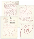 Hunter S. Thompson Autograph Letter Signed From 1967 -- "…not a penny yet from Random on the book, and a big court/contract battle is shaping up…"