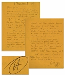 Hunter S. Thompson Autograph Letter Signed -- "…it seems obvious to me now that you should enter the priesthood…"