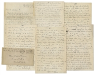 Iwo Jima Flag Raiser Rene Gagnon Autograph Letter Signed in 1944 -- ...I knew that if I quit and all the other fellas like me quit, Hitler himself would be sitting in that capitol...