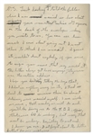 Iwo Jima Flag Raiser Rene Gagnon Autograph Letter Signed in 1944 -- ''...I knew that if I quit and all the other fellas like me quit, Hitler himself would be sitting in that capitol...''