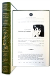 Carrie Fisher Signed Deluxe Limited Edition of Delusions of Grandma