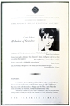 Carrie Fisher Signed Deluxe Limited Edition of ''Delusions of Grandma''