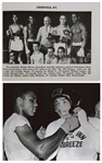 Muhammad Ali Personally Worn and Signed Hand Wrap From 1958 as Cassius Clay During His Amateur Career in Louisville, KY -- With COAs From Craig Hamilton & Peter Morkovin