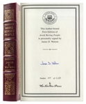 Nobel Prize-Winning DNA Scientist James Watson Signed Limited Edition of His Memoir, Avoid Boring People
