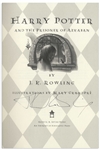 J.K. Rowling Signed U.S. First Edition, First Printing of ''Harry Potter and the Prisoner of Azkaban'' in Original First Printing Dust Jacket -- With PSA/DNA COA