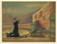 Original Disney Cel From the Academy Award-Winning 1938 Disney Short Ferdinand the Bull -- Featuring Ferdinand in the Bullring, a Flower on His Nose