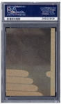 Star Wars Card #170 Signed by Mark Hamill, Carrie Fisher & Peter Mayhew -- Slabbed by PSA