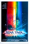 Star Trek Cast-Signed Poster for the 1979 Film -- Signed by Shatner, Nimoy, Takei, Nichols and Koenig