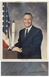 Gus Grissom Signed 8 x 10 NASA Photo