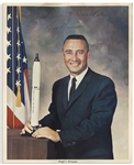 Gus Grissom Signed 8'' x 10'' NASA Photo