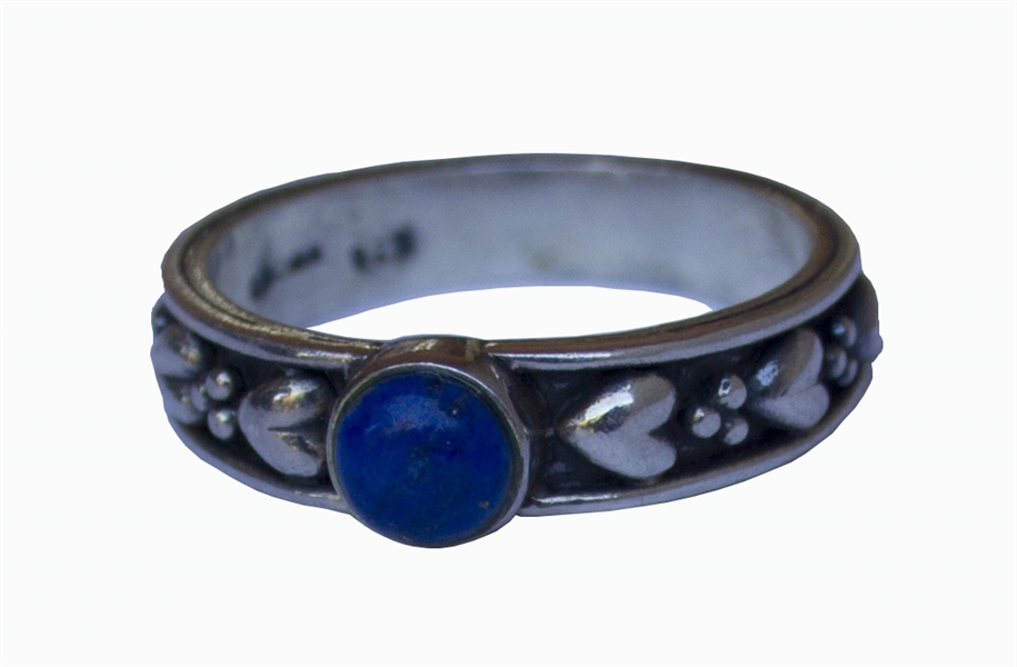 Farrah Fawcett Personally Owned Sterling Silver Ring