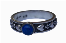 Farrah Fawcett Personally Owned Sterling Silver Ring