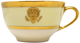 President Woodrow Wilson Official White House China Cup & Saucer -- Fine Condition