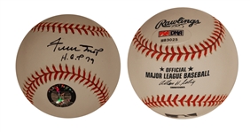 Willie Mays Signed Baseball -- With PSA/DNA COA