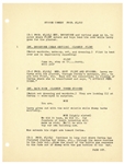 Moe Howard's Signed Script for The Three Stooges 1952 Film ''Bubble Trouble'' -- Signed by Moe on Front Cover