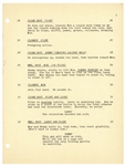 Moe Howard's Signed Script for The Three Stooges 1952 Film ''Bubble Trouble'' -- Signed by Moe on Front Cover