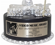 MTV Music ''Moonman'' Award for Best Cinematography for Madonna's Music Video ''Rain''