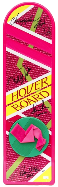 Back to the Future Cast-Signed Hoverboard