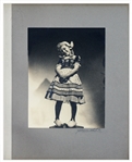 Shirley Temple Personally Owned Photo From Heidi -- Large Portrait of Shirley as the Little Dutch Girl Signed by Photographer George Hurrell on Mat
