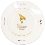 Jimmy Carter Commemorative China Plate for ''Women and the Constitution''