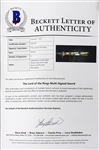 ''Lord of the Rings'' Cast-Signed Sword -- Signed by Elijah Wood, Sean Astin, Billy Boyd and Dominic Monaghan -- With Beckett COA