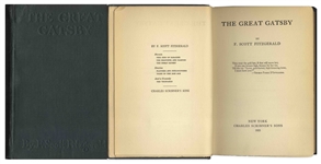 First Edition, First Printing of The Great Gatsby