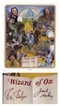 Wizard of Oz Limited Edition Poster Signed by Jack Haley and Ray Bolger