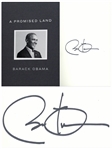Barack Obama Signed Deluxe First Edition of A Promised Land