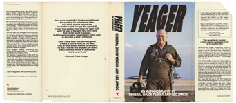 Chuck Yeager Signed Bell X-1 Model Airplane, the Plane Yeager Piloted When He Broke the Sound Barrier in 1947 -- Also Includes Chuck Yeager's Signed Autobiography