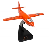 Chuck Yeager Signed Bell X-1 Model Airplane, the Plane Yeager Piloted When He Broke the Sound Barrier in 1947 -- Also Includes Chuck Yeager's Signed Autobiography