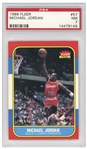 Michael Jordan 1986 Fleer Rookie Card #57 -- PSA Graded Near Mint 7