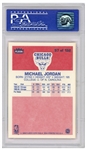 Michael Jordan 1986 Fleer Rookie Card #57 -- PSA Graded Near Mint 7