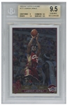 LeBron James 2003 Topps Chrome Rookie Card #111 -- BGS Graded Gem Mint 9.5
