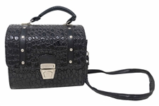 Soviet Spy Camera Purse Circa Late 1950s -- The Famous AJAX-12 System
